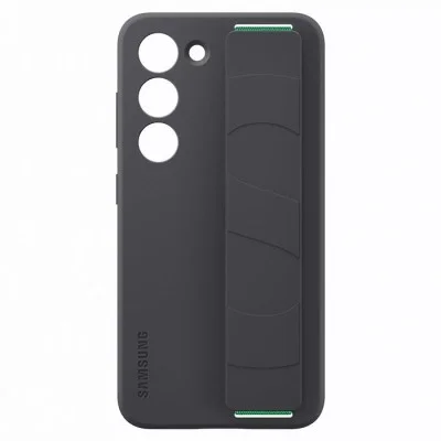 Cover Samsung S23 Silicone Grip Case - Black